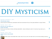 Tablet Screenshot of diymysticism.com